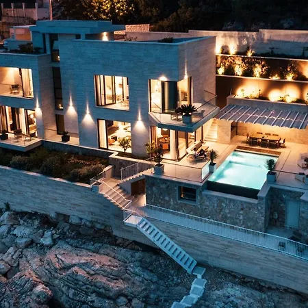Villa Ravishing 5 Bedrooms Ocean Serenity Private Pool Dazzling Sea Views Zaton