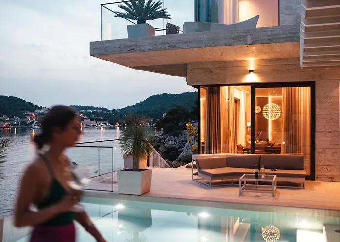 Βίλα Ravishing 5 Bedrooms Ocean Serenity Private Pool Štikovica